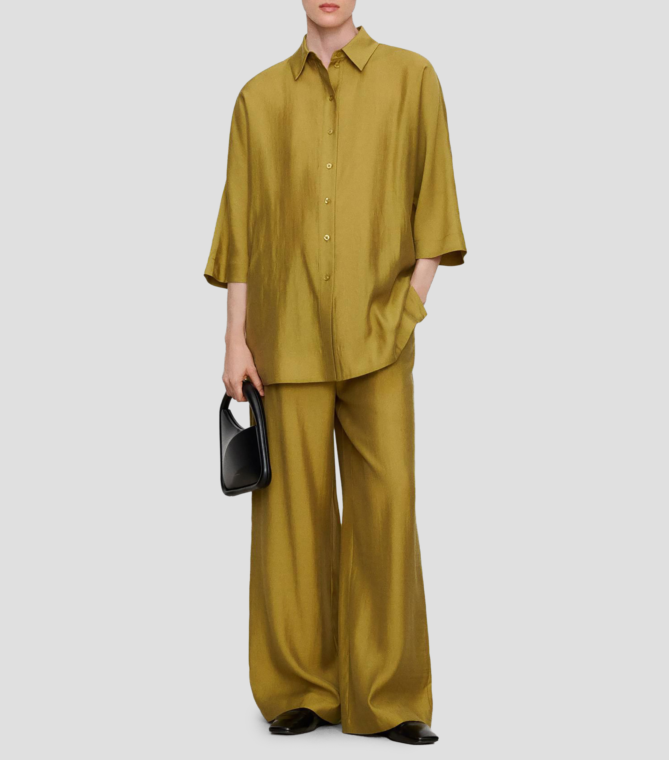 Pantalón liso Mujer